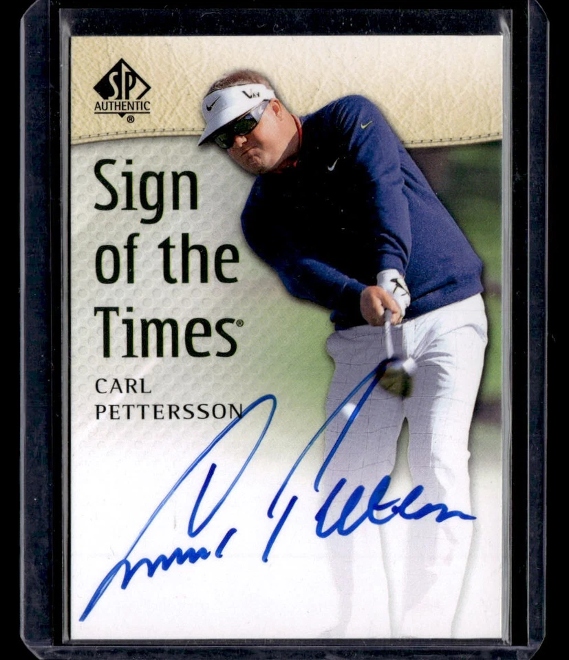 Auténtico SP 2013 #SOTT-CP Carl Pettersson Sign of the Times casi nuevo/m Foto 1 de 2