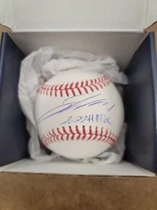 Béisbol automático firmado por los Baltimore Orioles JACKSON HOLLIDAY ""2022 #1 Pick"" con certificado de autenticidad - Imagen 1 de 5