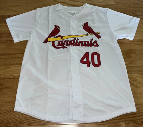 BRAND NEW St. Louis Cardinals SGA Willson Contreras Jersey Adult XL Extra Large! Cover