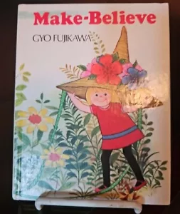 "Make-Believe" Gyo Fujikawa 1981 HC Tiny Board Book Japan ~ Tokyo~ NY Vintage - Bild 1 von 5