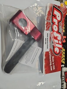PROFILE WEDGE XL PRO STEM Red GOOSENECK OLD SCHOOL 1" SE HUTCH REDLINE HARO new! - Picture 1 of 5