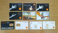 10 mobile phone cards Orange Romania