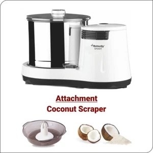 New Butterfly Smart Wet Grinder, 2-Ltr, 150-Watt, 230-Volt (White)-Free Ship - Picture 1 of 6