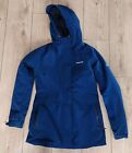 Craghoppers Coat Women's Uk 8 Blue Aqua Dry Stretch Insulated Polyester Outdoor