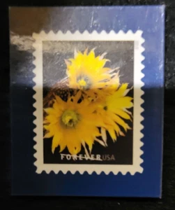 CACTUS FLOWER MAGNETIC USPS POSTAL STAMP MAGNET - Picture 1 of 1