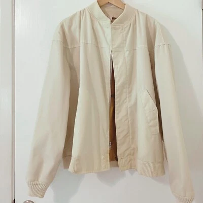 Chaqueta Hombre La Paz Catalina Crema Años 80 90 Talla 44 Estilo Vintage Solo Miembros Foto 1 de 4