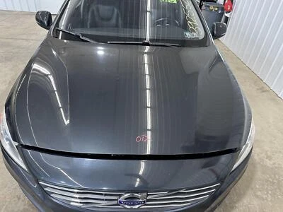 14-18 VOLVO S60 FRONT HOOD BONNET W/ HINGES SAVILLE GREY PAINT 492 Foto 1 de 4