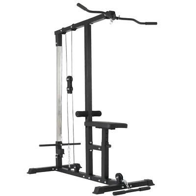 FFITNESS Lat Maschine Pulley Multifunktionsbank Mit Pulley System Homegym Pull Down