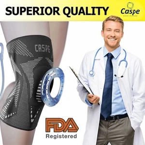Knee Brace Adjustable Compression Support for Sport Joint Pain Arthritis Relief - Picture 1 of 18