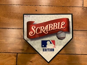 2007 MLB Baseball Edition Scrabble Board Game Home Plate Complete - Picture 1 of 4