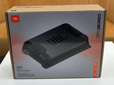 JBL CAR CONCERT AMP AMPLIFER 500W MAX MONO, STEREO BASS 1/2 CHANNEL A652 - Image 1 of 4