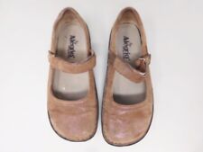 Womens ALEGRIA by PG Lite BEL-684 Mary jane Brown Rainbow shoes USED GOOD 36 6