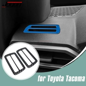 Dash Vent Outlet Bezel Frame For Toyota Tacoma TRD Off-Road SR5 24-25 ABS Carbon - Picture 1 of 12