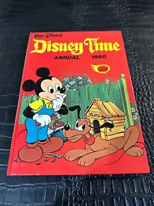 1980 DISNEY TIME ANNUAL - hard cover book ( NOS ) - Imagen 1 de 1