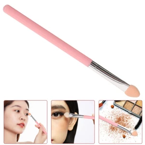 Tragbarer Lidschattenpinsel schlanker Griff Pinsel Beauty Make-up Werkzeug für Frauen Mädchen - Bild 1 von 12