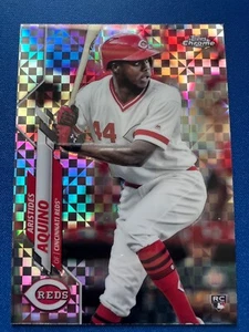 2020 Topps Chrome - X-Fractor #111 Aristides Aquino (RC) - Picture 1 of 2