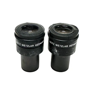 Leitz Wetzlar 519750 Periplan 10x/18 M Microscope Eyepieces, 2 Pcs - Picture 1 of 9