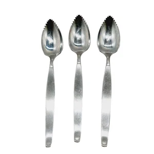 Oneida Community Edelstahl Frostfire Grapefruitlöffel Satin 3er Set - Bild 1 von 6