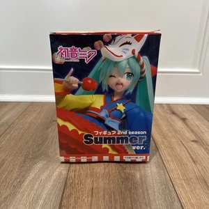 Hatsune Miku 2nd Senson Summer ver. Taito Japan Vocaroid Figure Model - Picture 1 of 14