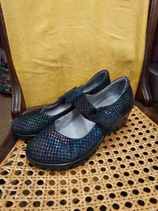 Alegria Iridesent Mary Janes mit Heels Größe 7 oder 37 - Bild 1 von 6
