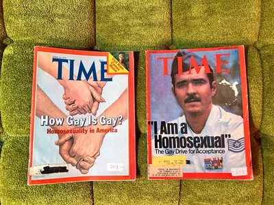 Vintage "How Gay Is Gay?"  “I Am A homosexual” - Time magazines LGBTQ - Image 1 of 2