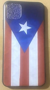 Hard Case Cover for iPhone 11 Pro Max Red White Blue Puerto Rico Flag- WEPAAA - Photo 1 sur 2