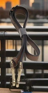 NEW MICHAEL KORS Mauve Brown LEATHER REPLACEMENT CROSSBODY ADJUSTABLE BAG STRAP - Picture 1 of 7