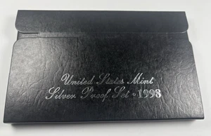 United States Mint Silver Proof Set 1998 - Picture 1 of 5