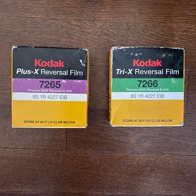 Kodak Super 8 fim - expired. Plus-X and Tri X - Image 1 of 4