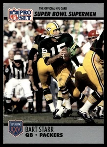 1990 Pro Set Super Bowl Supermen Bart Starr Packers #36 A42 - Bild 1 von 2