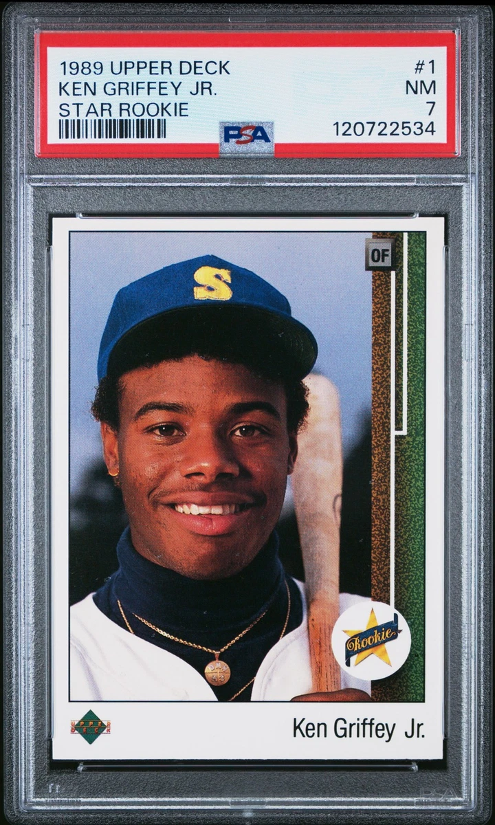 Ken Griffey Jr Baseball Grade 7 Sports Trading Cards & Accessories