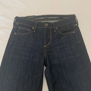 Citizens of Humanity Womens Elson Medium Rise Straight Leg Jeans in Blue Size 24 - Picture 1 of 11
