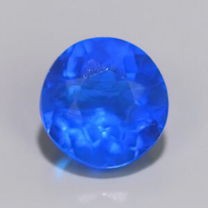 ***0.084 CTS NATURAL RARE NEON BLUE UNHEATED HAUYNE- @REF VIDEO***