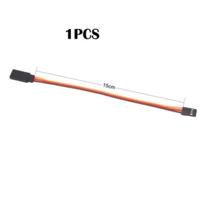 1PCS 15cm 3-Pin Servo Extension Cable Male to Female 22AWG 60-Core RC Wire - Picture 1 of 3