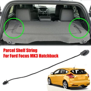 Fits Ford Focus Hatchback MK3 2011-2018 Car Trunk Parcel Shelf String Cord Strap - Picture 1 of 12