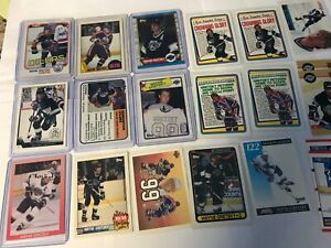 Wayne Gretzky 33 CARD LOT Topps, OPC, Upper Deck Oilers Kings HOF Great One