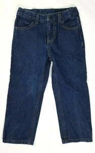 Girls 4T Youth Nautica Denim Adjustable Waist Blue Medium Wash Jeans - Picture 1 of 6
