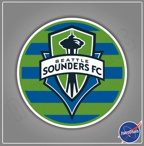 Seattle Sounders FC MLS Soccer Football Logo Sticker Decal *Size: 3"-12"* - Picture 1 of 1