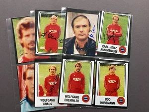 BAYERN MÜNCHEN 1982/83 Konvolut signed 13 Fotos 10x14 +Zugabe 6 Autogramme (163) - Imagen 1 de 4