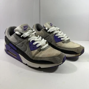 Nike Air Max 90 Hyper Grape Recraft 2020 Mens Size 10.5 CD0881-104 Used - Picture 1 of 12