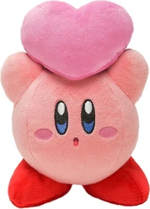 Kirby of the Stars, Sunny Day Plush Toy, Kirby, Friends Heart Throw, KP33, 15cm - Picture 1 of 3