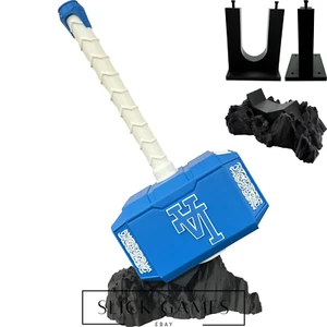 Los Angeles Dodgers #1 Mjolnir Thor's Hammer | Fan Art impreso en 3D - Imagen 1 de 6