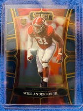 WILL ANDERSON Jr. 2023 PANINI SELECT DRAFT PICKS ROOKIE CARD RC # 13