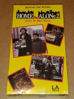 Home Alone 2: Lost in New York Behind The Scenes VHS 1992 LA Gear Promo Tape - Image 1 of 2