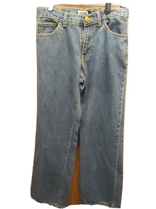 YOUTH BOYS BLUE JEAN PANTS 100% COTTON SIZE 14 INSEAM 29 - Picture 1 of 5