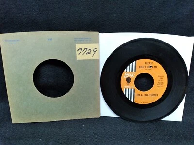 Ike & Tina Turner Please Don't Hurt Me / Worried & Hurtin Inside 45 RPM Sue 774 - Image 1 of 4