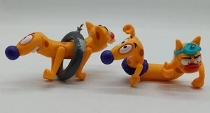 Figurine Catdog Viacom 1999 set di 2 LEGGI - Foto 1 di 14