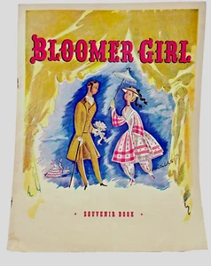 Bloomer Girl 1944 Broadway Musical Souvenir Program Nanette Fabray, Harold Arlen - Picture 1 of 3