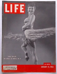 Life Magazine Cover nur (Diane Sinclair) 25. Januar 1954 - Bild 1 von 1