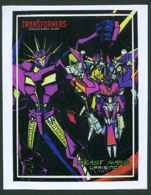 LORD IMPERIOUS DELIRIOUS Beast Wars Uprising Sticker; Transformers Club Botcon - Image 1 of 3